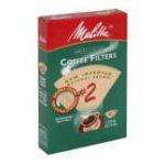 0055437612418 - COFFEE FILTERS CONE NO. 2 NATURAL BROWN 1 BOX,40 FILTERS