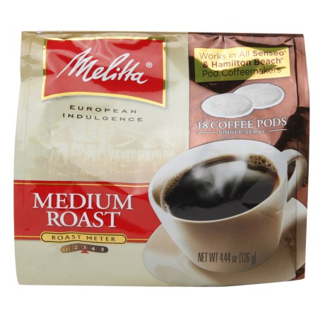 0055437754484 - MELITTA COFFEE PODS MEDIUM ROAST