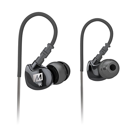 5554442231997 - MEE AUDIO SPORT-FI M6 NOISE ISOLATING IN-EAR HEADPHONES WITH MEMORY WIRE (BLACK)