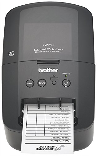 5554442328178 - BROTHER QL-720NW PROFESSIONAL, HIGH-SPEED LABEL PRINTER WITH BUILT-IN ETHERNET AND WIRELESS NETWORKING (QL720NW)