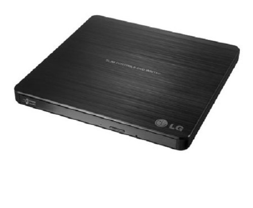 5554442348909 - LG ELECTRONICS 8X USB 2.0 ULTRA SLIM PORTABLE DVD REWRITER, EXTERNAL DRIVE WITH M-DISC SUPPORT, RETAIL (BLACK) GP60NB50
