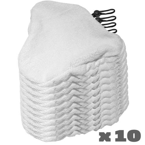 0055670510274 - 10 REPLACEMENT PADS COMPATIBLE WITH H2O H20 STEAM MOP
