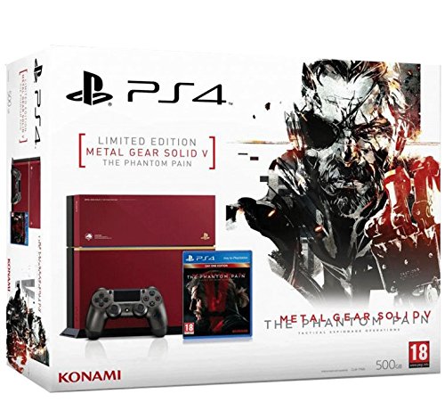 5601002102645 - CONSOLE PS4 500 GB LIMITED EDITION METAL GEAR SOLID V : THE PHANTOM PAIN EUROPEAN VERSION