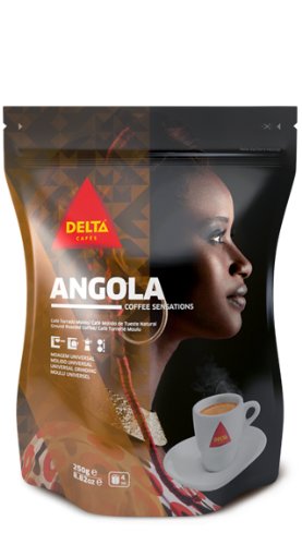 5601082035130 - DELTA GROUND ROASTED COFFEE FROM ANGOLA FOR ESPRESSO MACHINE OR BAG 250G