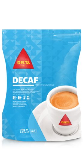5601082035192 - DELTA DECAFFEINATED ROASTED GROUND COFFEE FOR ESPRESSO MACHINE OR BAG 250G