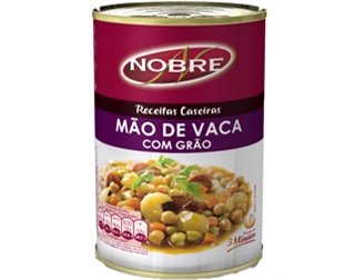 5601119011328 - NOBRE PORTUGUESE CANNED MAO DE VACA 500G (PORTUGAL BEEF WITH CHICKPEAS PORTUGUESE STYLE)