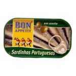 5601159207811 - BON APPETIT | BON APPETIT PORTUGUESE SARDINES IN OLIVE OIL 120 GRAM TIN