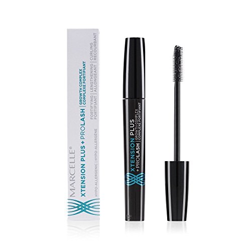 0056599677543 - MARCELLE XTENSION PLUS+ PROLASH GROWTH COMPLEX WATERPROOF MASCARA TUBE HAUTE AND NAUGHTY MASCARA