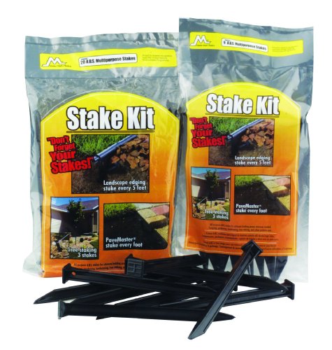 5662252285854 - MASTER MARK PLASTICS 12120 ABS PLASTIC STAKE ANCHORS FOR LANDSCAPE EDGING 10 INCH, 20 PACK