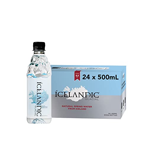 5690351231007 - ICELANDIC GLACIAL NATURAL SPRING WATER, 500 MILLILITER, 24 COUNT