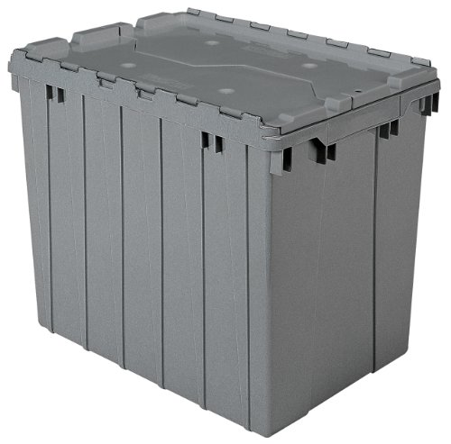 5692411998608 - AKRO-MILS 39170 PLASTIC STORAGE AND DISTRIBUTION CONTAINER TOTE WITH HINGED LID,