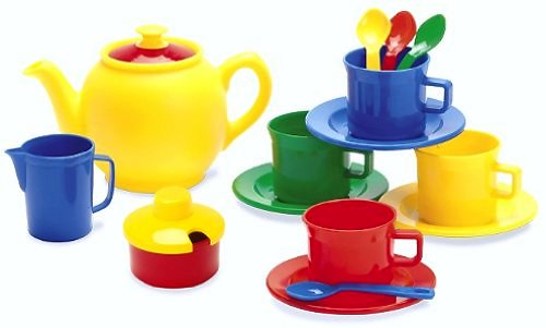 5701217092509 - DANTOY - TEA TIME-15 PIECE SET (COLORS MAY VARY)