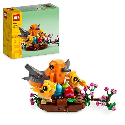 5702017422732 - LEGO BIRD’S NEST BUILDING TOY KIT, MAKES A GREAT EASTER BASKET FILLER AND EASTER GIFT IDEA FOR KIDS, 40639