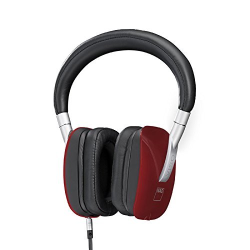 5703120297323 - NAD ELECTRONICS VISO HP50 NOISE-ISOLATING OVER-EAR HEADPHONES (RED)