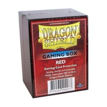 5706569200077 - CARD GAMING BOX, RED