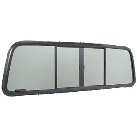 0571348275226 - CRL 7130EP OEM REPLACEMENT DUO-VENT FOUR PANEL SLIDER WITH DARK GRAY GLASS FOR 1973-1996 FORD F-SERIES