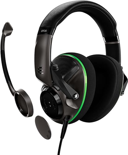 5714708010760 - EPOS H6PRO XBOX EDITION HEADPHONES | WIRED OPEN ACOUSTIC GAMING HEADSET FOR XBOX | THESE GAMING HEADPHONES INCLUDE CABLES FOR PC, MAC, PS5™, PS4™, XBOX SERIES X|S, XBOX ONE, AND NINTENDO SWITCH™