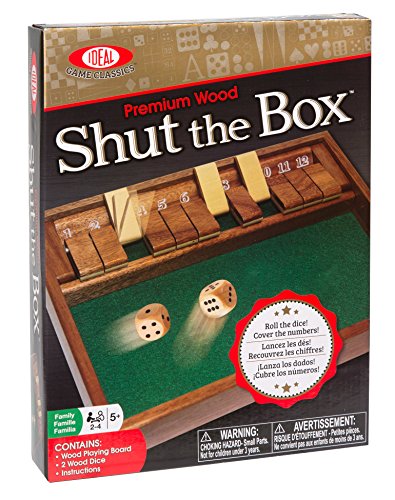 0572050099476 - IDEAL SHUT THE BOX TABLETOP GAME