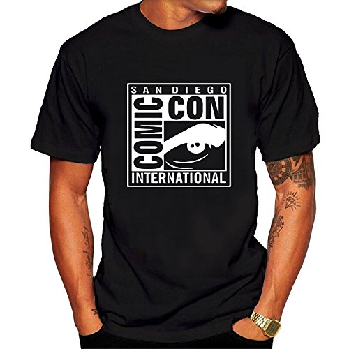 5726761367248 - MEN'S SAN DIEGO COMIC-CON INTERNATIONAL CONVENTION T-SHIRTS L BLACK