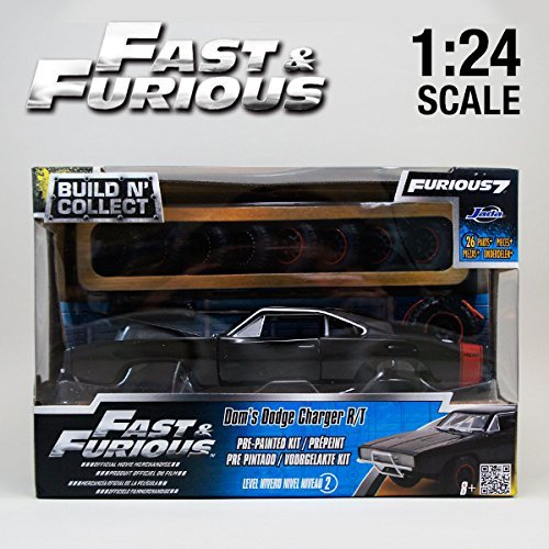 5745141078314 - JADA TOYS (FAST & FURIOUS 7) 1:24 FAST & FURIOUS 7 BUILD N 'COLLECT MODELKIT DOM'S DODGE CHARGER OFF ROAD JADA 1/24 SCALE MODEL KIT FAST AND THE FURIOUS FURIOUS7 SERIES DIE-CAST