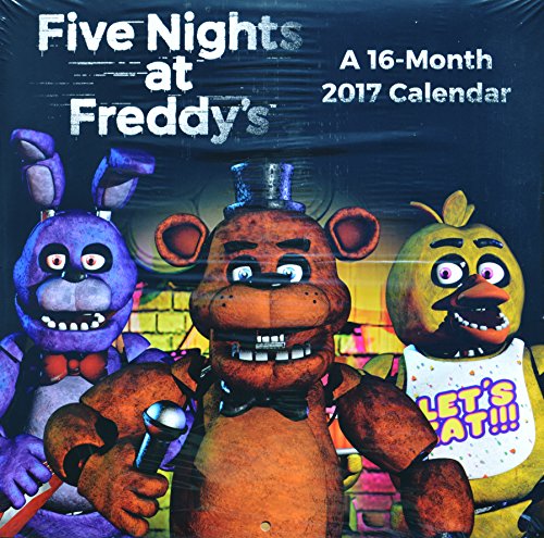 0057668877253 - 16-MONTH 2017 FIVE NIGHTS AT FREDDY'S WALL CALENDAR