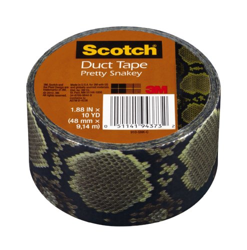 5775005832387 - SCOTCH 910-SNK-C SNAKE SKIN MULTI PURPOSE DUCT TAPE, 10-YARDS BY 1-7/8-INCH, 1 ROLL