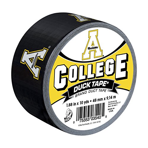 5775005841624 - DUCK BRAND 240090 APPALACHIAN STATE UNIVERSITY COLLEGE LOGO DUCT TAPE, 1.88-INCH BY 10 YARDS, SINGLE ROLL
