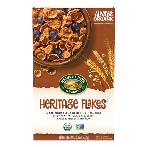 0058449770206 - NATURES PATH HERITAGE FLAKES 375GM