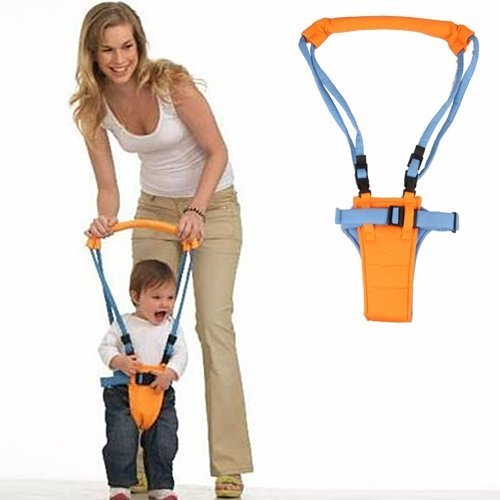 5845215948021 - STARNILL TEACH BABY TO WALK - MOONWALKER (BABY WALKER WALK ASSISTANT IS FULLY ADJUSTABLE) WALK WITH BABY DEVICE INCLUDES SAFETY STRAPS AND ADJUSTABLE BABY TODDLER HARNESS. (WALK BABY MOONWALK VERSION 2010), MODEL: