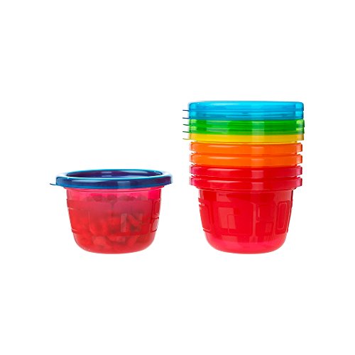 5845215955050 - THE FIRST YEARS TAKE & TOSS SNACK CUPS - 4.5 OUNCE, 6 PACK