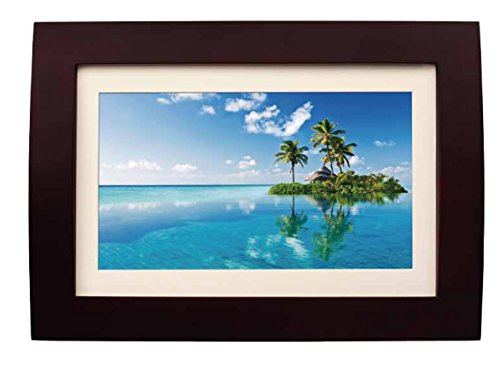 0058465782467 - SYLVANIA SDPF1089 10-INCH LED MULTIMEDIA WOOD FINISHED DIGITAL PHOTO FRAME WITH REMOTE CONTROL AND 2 GB BUILT IN MEMORY (BROWN)
