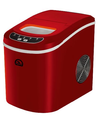 0058465783860 - IGLOO ICE102-RED COMPACT ICE MAKER, RED