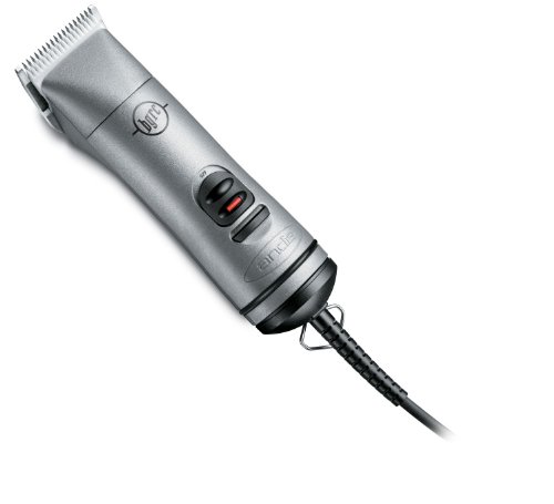 0588888887987 - ANDIS PROFESSIONAL CERMANIC HAIR CLIPPER WITH DETACHABLE BLADE, SILVER