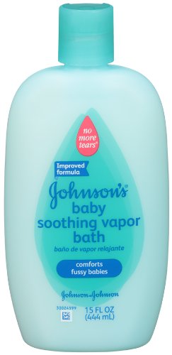 5889332555366 - JOHNSON'S BABY SOOTHING VAPOR BATH, 15 OUNCE (PACK OF 2)