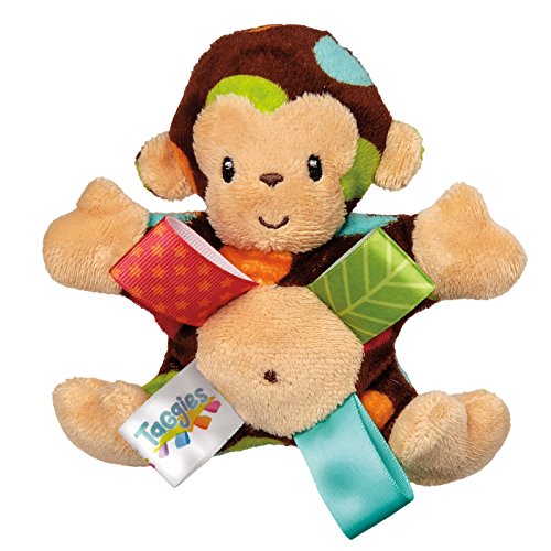 5889332806734 - MARY MEYER TAGGIES DAZZLE DOTS RATTLE, MONKEY