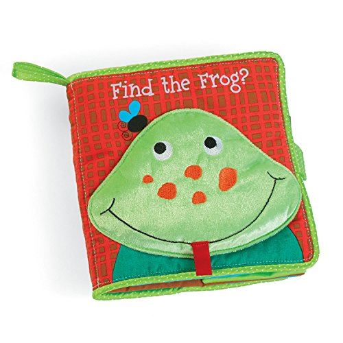 5889332848963 - MANHATTAN TOY SOFT FINDING ACTIVITY BOOK, FIND THE FROG