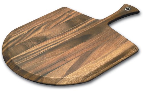 5889332916143 - IRONWOOD GOURMET, ACACIA WOOD, 14-INCH BY 14-INCH PIZZA PEEL