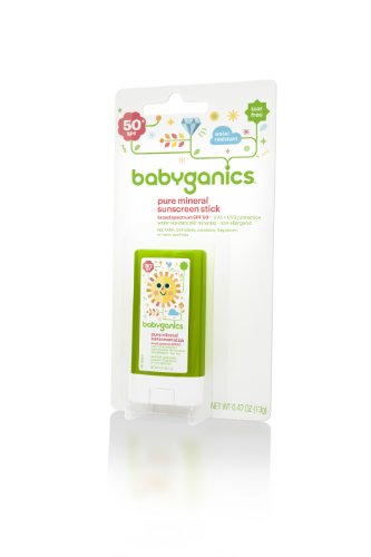 5889333076952 - BABYGANICS PURE MINERAL SUNSCREEN STICK SPF 50, 0.47-OUNCE (PACK OF 2), PACKAGING MAY VARY