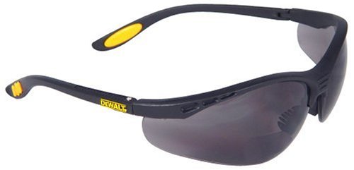 5899406118069 - DEWALT DPG59-220C REINFORCER RX-BIFOCAL 2.0 SMOKE LENS HIGH PERFORMANCE PROTECTIVE SAFETY GLASSES WITH RUBBER TEMPLES AND PROTECTIVE EYEGLASS SLEEVE