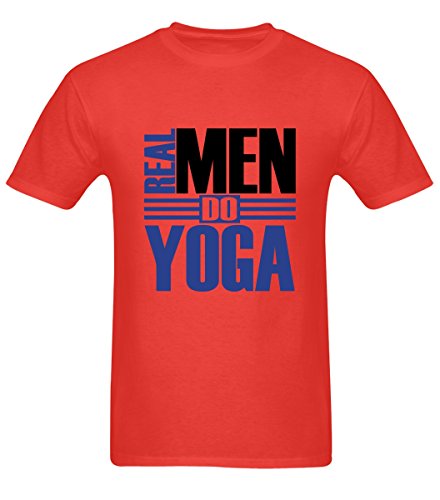 5901398499658 - YIGETOP100 MENS RED FUNNY COTTON T-SHIRT LARGE