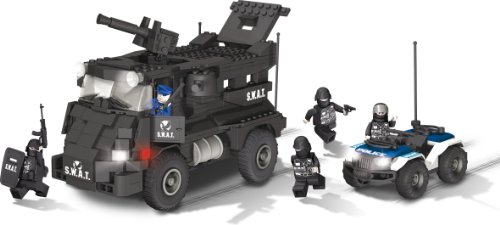 5902251015510 - COBI ACTION TOWN POLICE S.W.A.T. TEAM, 500 PIECE