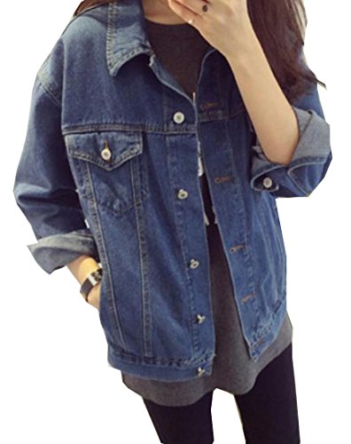 5902428051723 - GENERIC WOMEN'S ELEGANT SLIM FIT DENIM FASHION SEXY OUTERWEAR AS PICTURE S