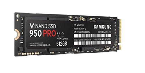 5902805401097 - SAMSUNG 950 PRO SERIES - 512GB PCIE NVME - M.2 INTERNAL SSD (MZ-V5P512BW)