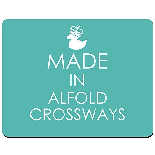 5905888990809 - MADE IN ALFOLD CROSSWAYS - PREMIUM MOUSE MAT (3MM THICK)