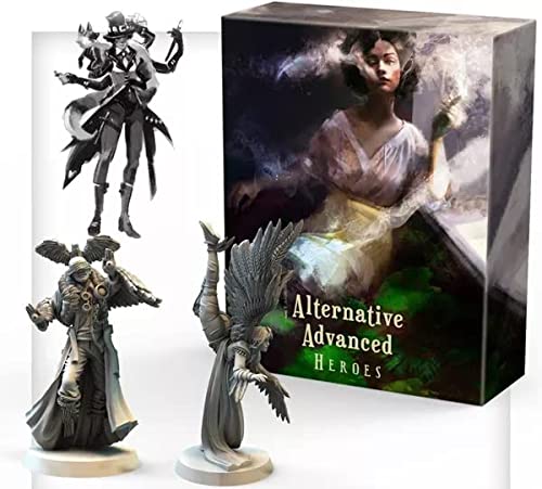 5907222999974 - ETHERFIELDS ALTERNATIVE ADVANCED HEROES MINATURES UPGRADE | FANTASY GAME | STRATEGY GAME | ADVENTURE GAME FOR ADULTS | AGES 14+ | 1-5 PLAYERS | AVG. PLAYTIME 90-180 MINS | MADE BY AWAKEN REALMS