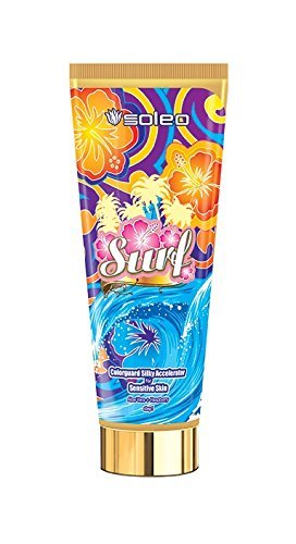 5907591500405 - SOLEO SURF SUNBED TANNING LOTION CREAM FOR SENSITIVE SKIN 200ML TUBE BY SURF