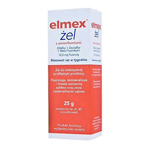 5909990067619 - ELMEX GELEE GEL - 25 G- 40 BRUSHES - 1 BOX - EXTREME PREVENTION FOR CAVITIES