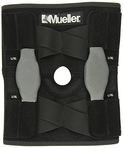 5915903695794 - MUELLER ADUSTABLE HINGED KNEE BRACE, ONE SIZE FITS MOST, 1-COUNT BOX