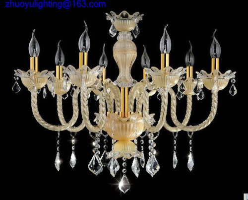 0592384656916 - CRYSTAL CHANDELIER 8LAMPS 710MM*710MM*570MM LIGHTS FIXTURE PENDANT HANGING CEILING LAMP(4 LIGHTING MODES- READING, STUDYING, RELAXATION & BEDTIME,)