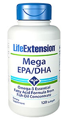 0593159125750 - LIFE EXTENSION MEGA EPA/DHA, SOFTGELS, 120-COUNT